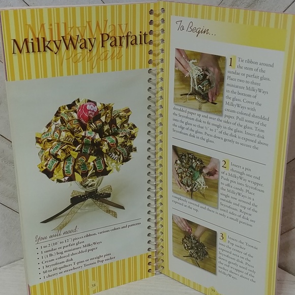 🎉2/$16 Candy Bouquets Book Delicious Designs - Picture 4 of 4